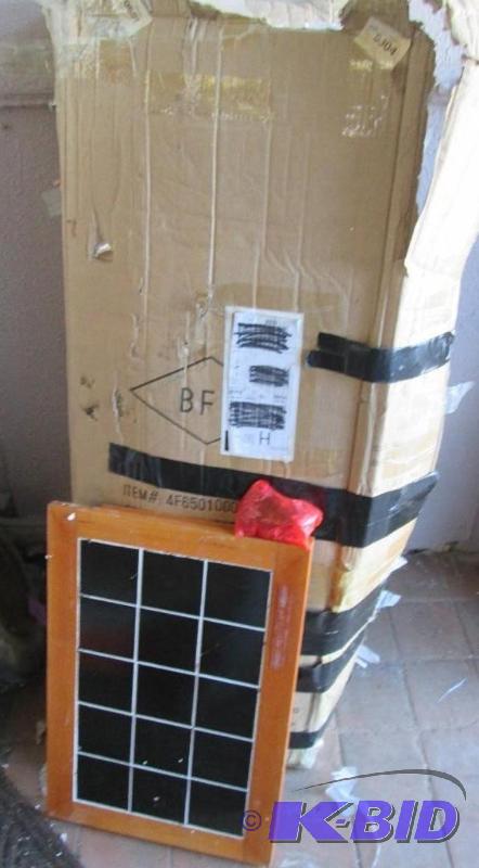 microwave cart, open box appears not assemble...