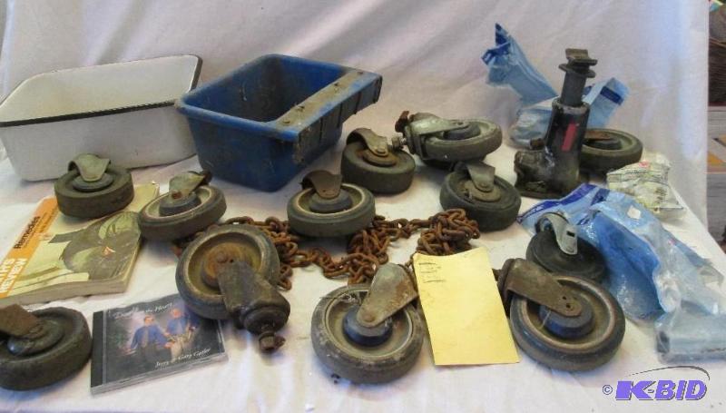 Hardware chains, caster wheels, new sockets a...