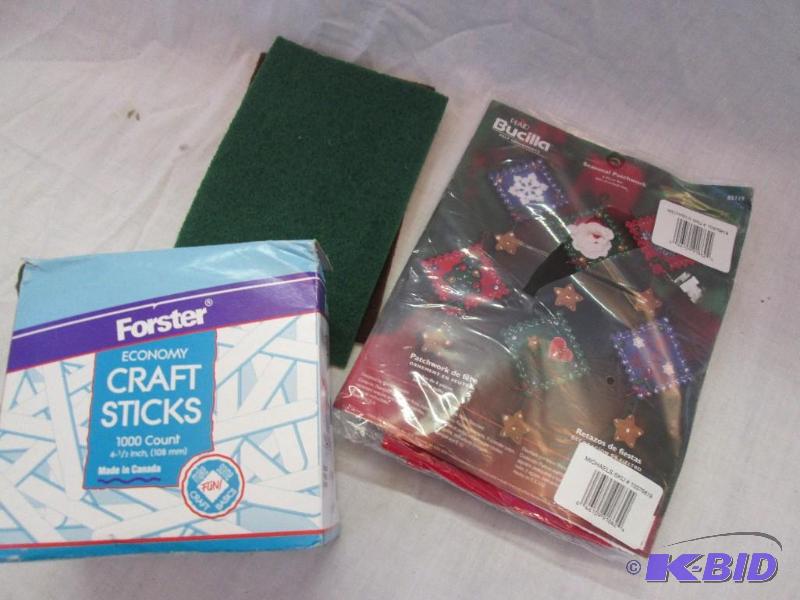 economy crafts sticks and needle work with 2 ...