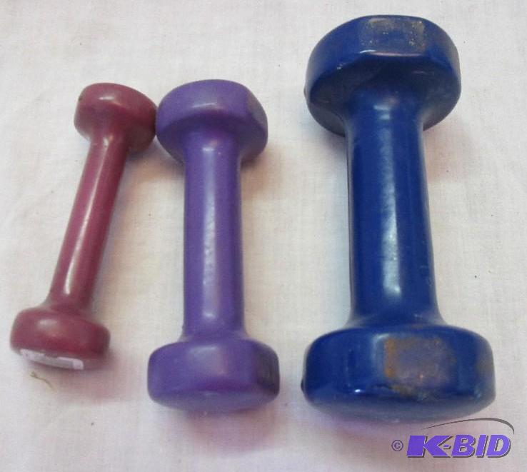 3 piece weight set...