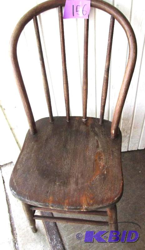 solid wood chair...