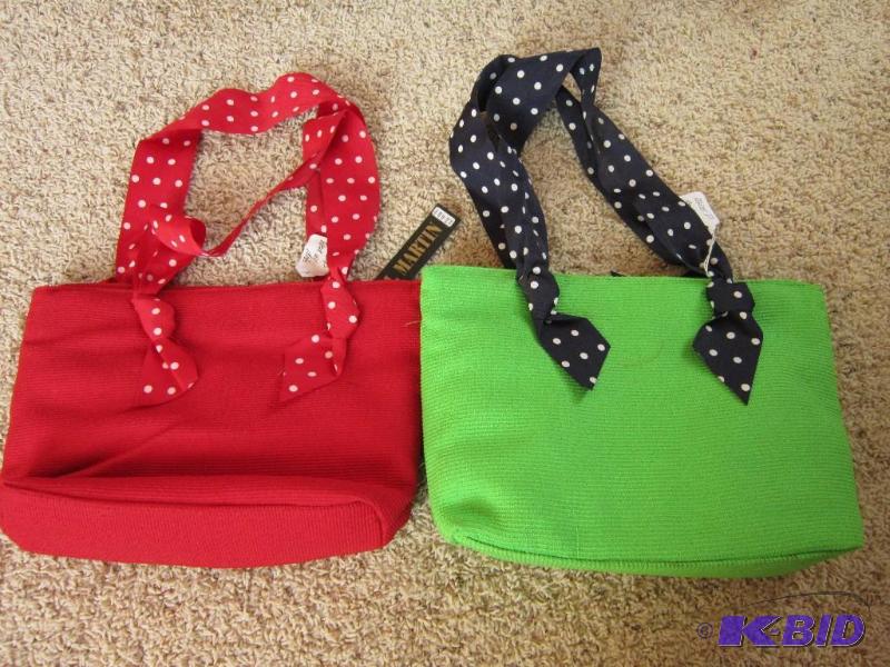 New purses, great for resale profits, colorfu...