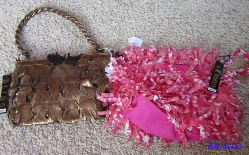 New purses, great for resale profits, frizz t...