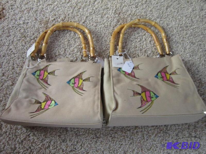 New purses, great for resale profits, fish de...