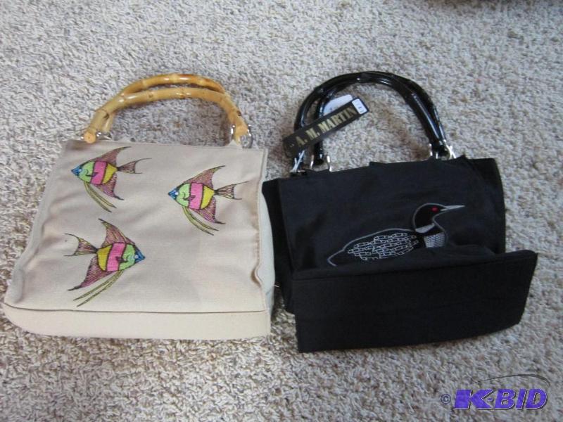 New purses, great for resale profits, fish an...