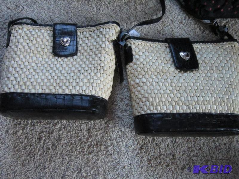 New purses, great for resale profits, woven m...