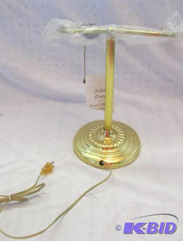 Tensor corporation solid brass lamp stand...