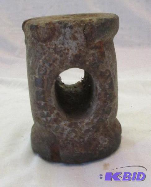 solid iron antique part...