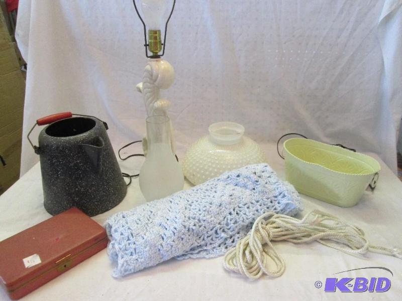 mixed lot of vintage kitchen supplies, dcor a...