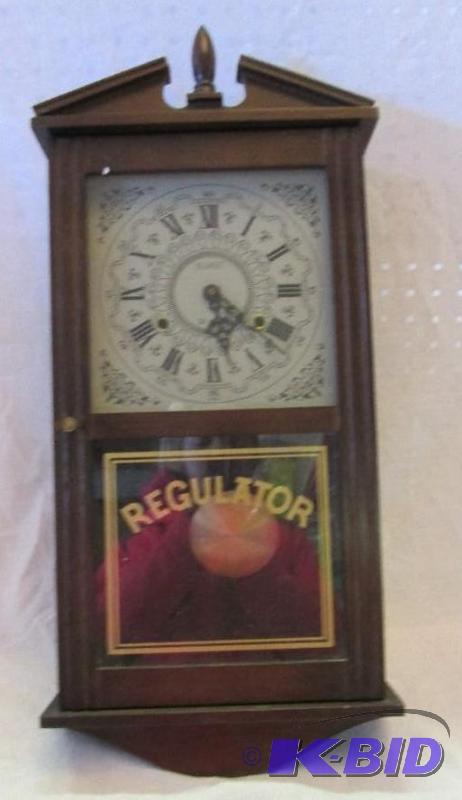 regulator hanging wall clock 2ft. 10 in...