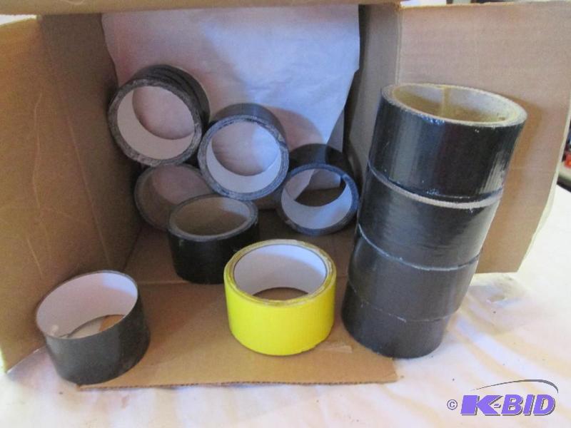 box of duct tape...