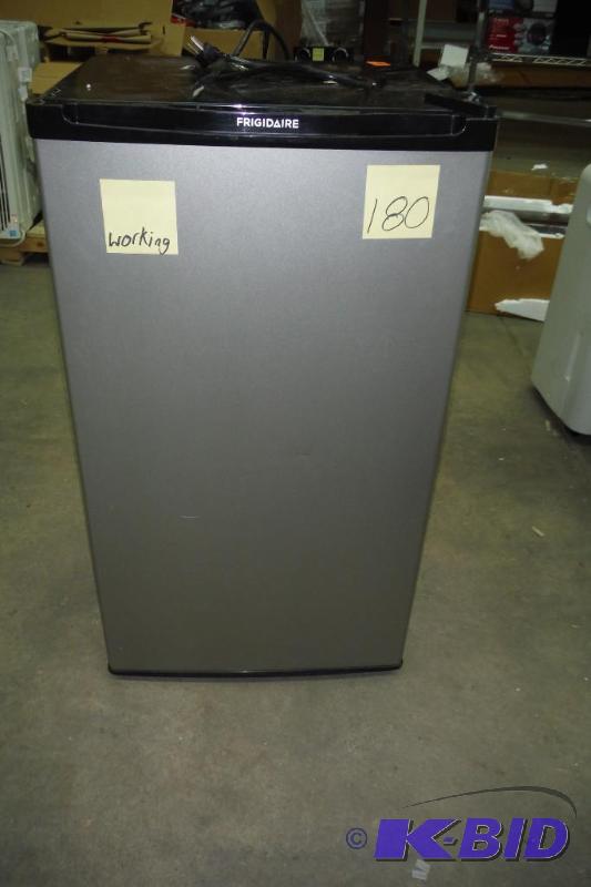 lot 180 image: Frigidaire - 3.3 Cu. Ft. Compact Refrigerator - Silver