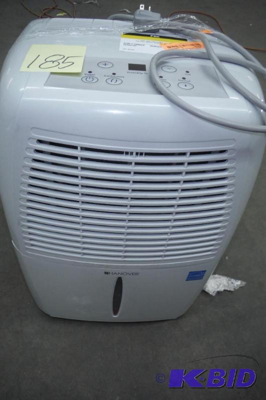 lot 185 image: Hanover Dehumidifier Energy star
