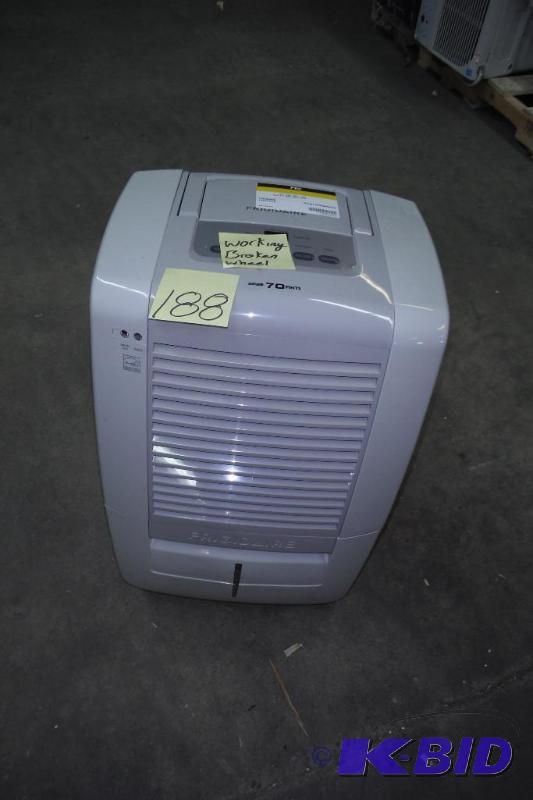 lot 188 image: Frigidaire Energy Star 70-pint Dehumidifier