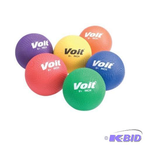 lot 208 image: Voit Playground Ball Prism Pack (Assorted Colors)(Pack of 6)