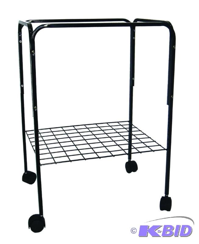lot 45 image: YML 4924BLK Bird Cage Stand, Black