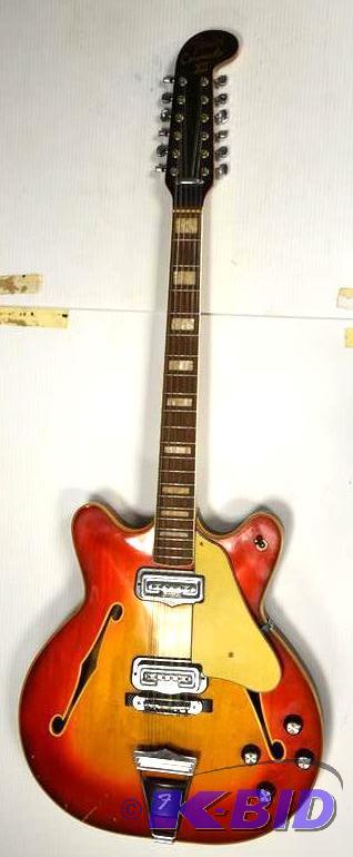 lot 1 image: Fender 12 String&nbspCoronado XII guitar #16...