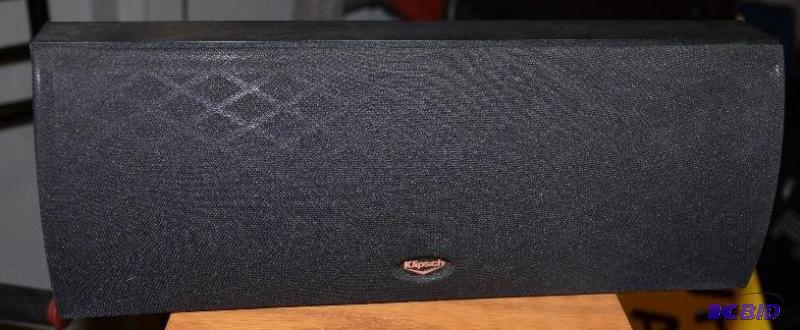 lot 24 image: Vintage Klipsch SC.5 Black Center Speaker&nbs...