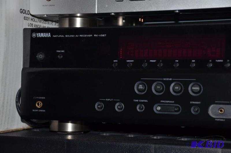 lot 47 image: Yamaha Natural Sound AV Receiver RX-V567 7.1-...