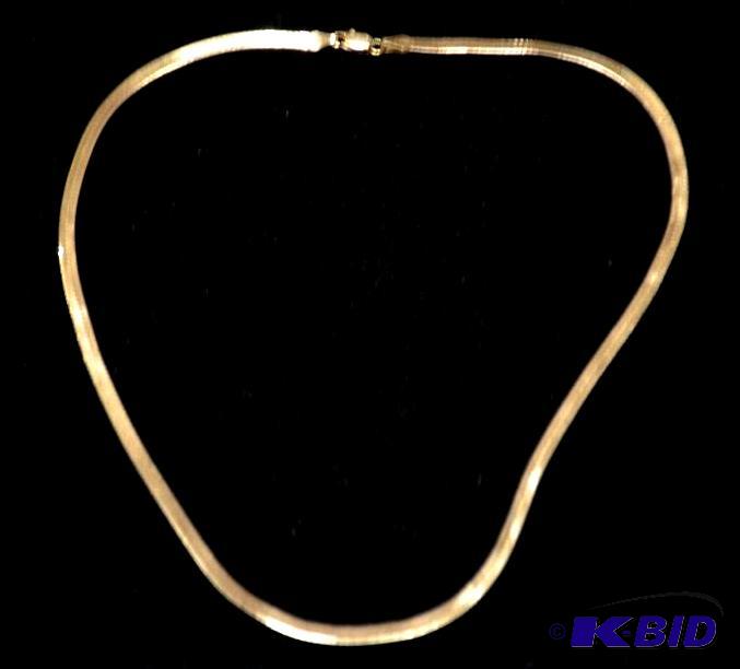 lot 49 image: 14k GOLD necklace...