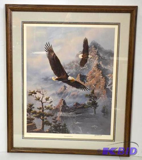 lot 58 image: &quotSoaring the &nbspPeaks" by K...