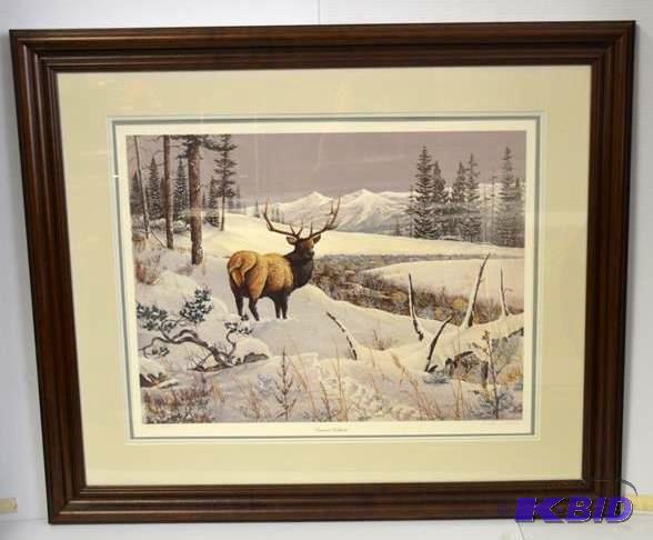 lot 61 image: &quotSummit Solitude" by Ziesko 1983 Fr...