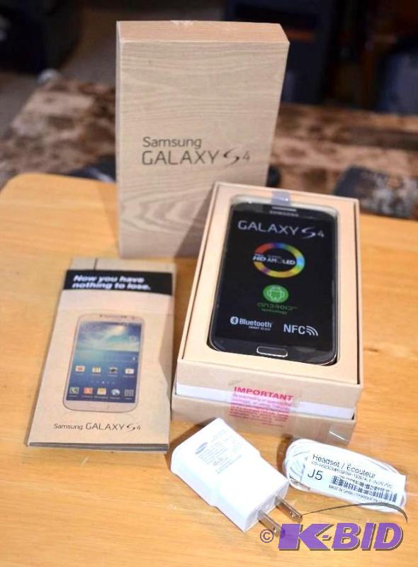 lot 73 image: Samsung Galaxy S4 Currently on AT&ampT in or...