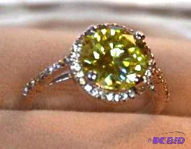 lot 78 image: 5 CARAT possibly Peridot stone absolutely stu...