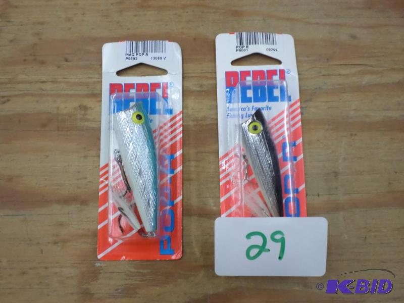 (2) New Rebel Lures...