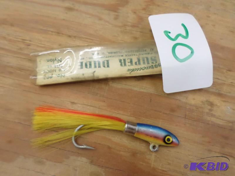 Unused Vintage Barracuda Super Dude Lure...