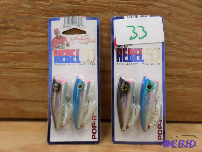 (4) New Rebel Lures...