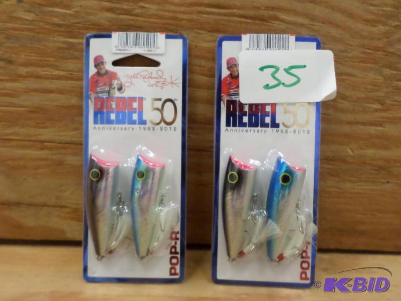 (4) New Rebel Lures...