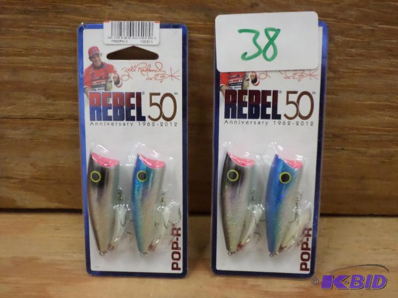 (4) New Rebel Lures...
