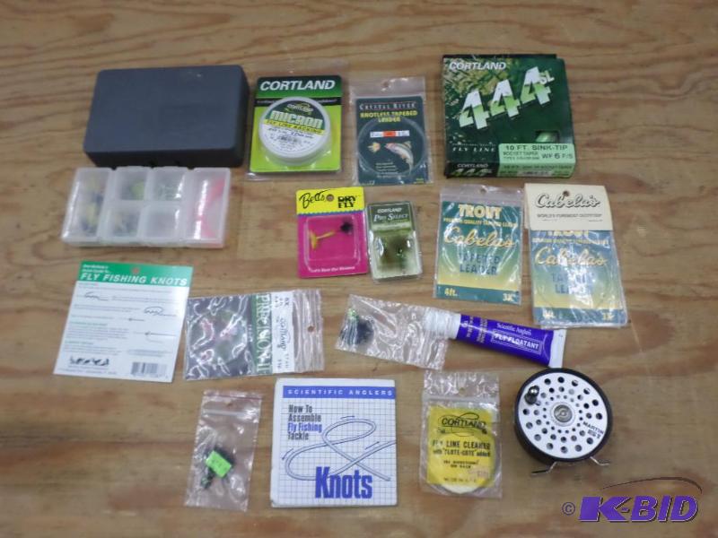 Lot Of Misc Fly Fishing Tackle &amp Equipmen...