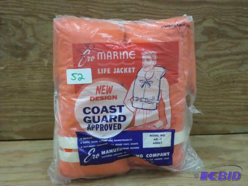 Unused Adult Life Vest...