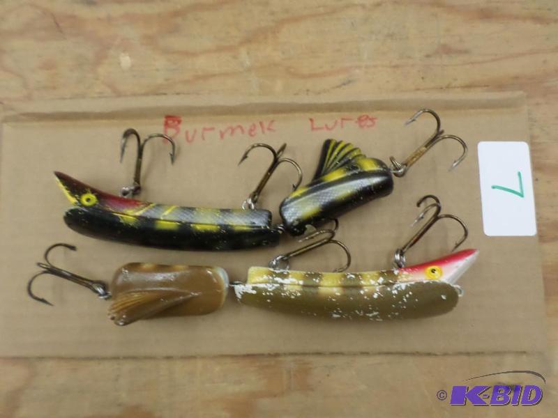 (2) Burmek Muskie Lures...