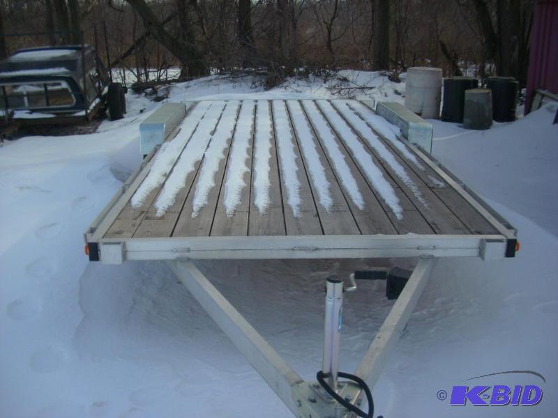 2015 7x18 Wolverine aluminum tandem car haule...