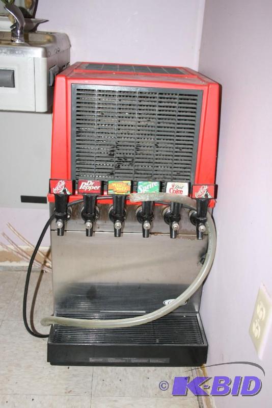 lot 1 image: Coca-cola Soda Fountain