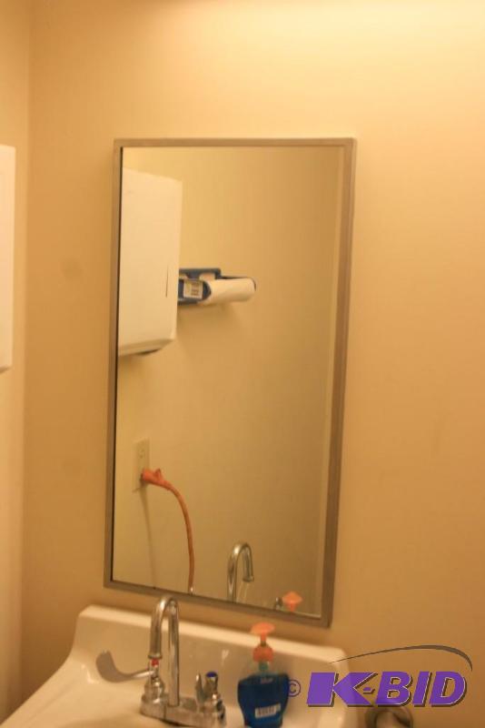 lot 18 image: Bathroom Mirror- Lot of 2