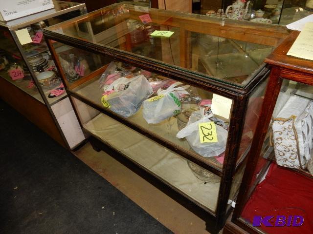Wood and Glass Display case