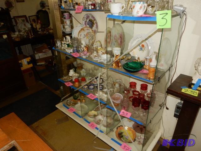 Glass Shelf System 7 Section