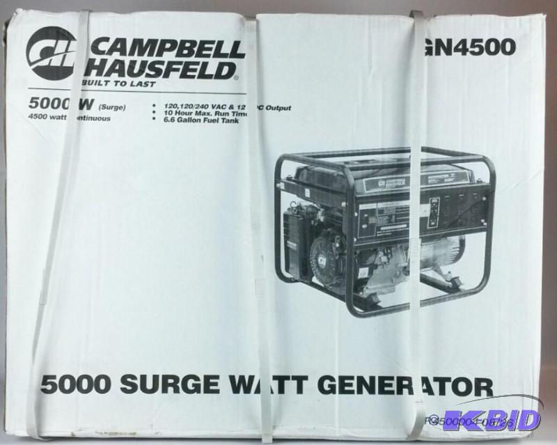 New In Box Campbell Hausfeld 4500 Watt Po...
