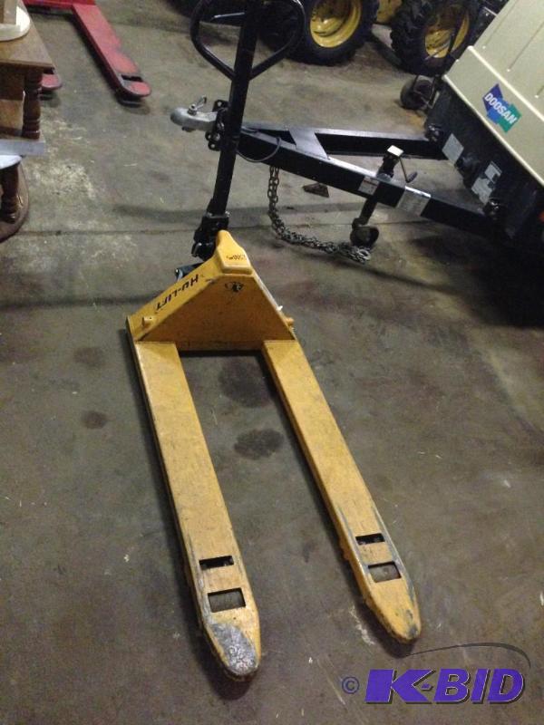 Pallet Jack 5500 pounds Hu-Lift Mfg 2005 work...