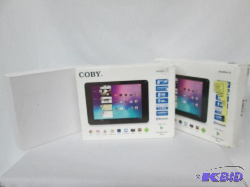 (3) - Coby 8GB Tablets