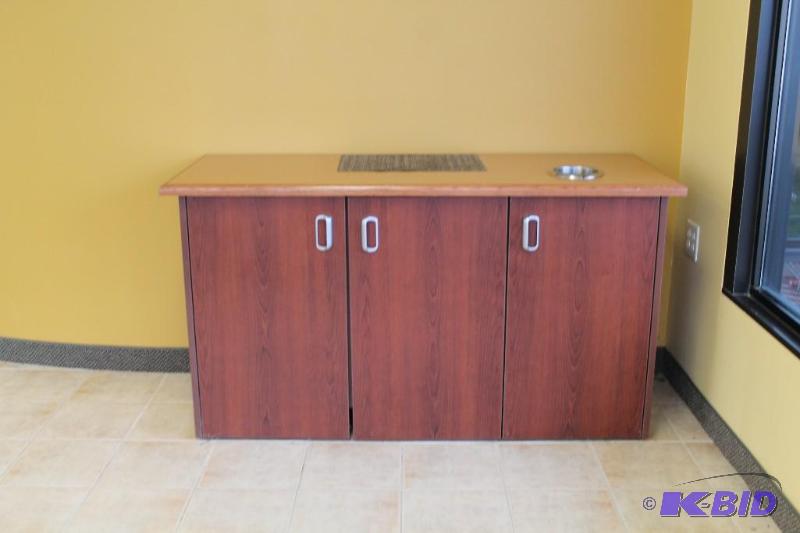 Coffee Room Cabinet 62&quot Wide X 24&quot ...