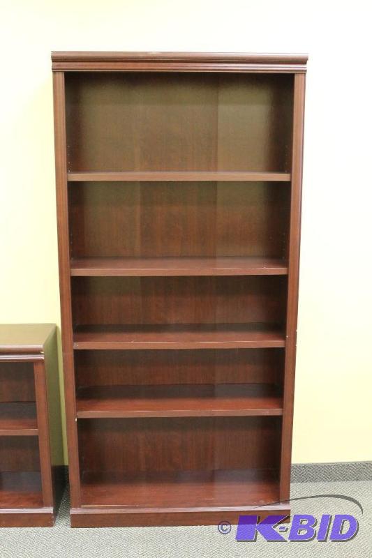 Solid Oak Book Shelf&nbsp Measures 36&quot...