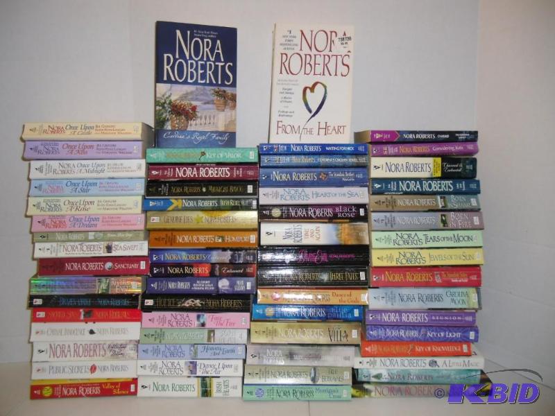 Binge reading  Relax and chill with nothing but Nora Roberts books
