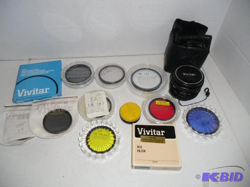 The Colors. . . Tinted Vivitar Filters & Lense