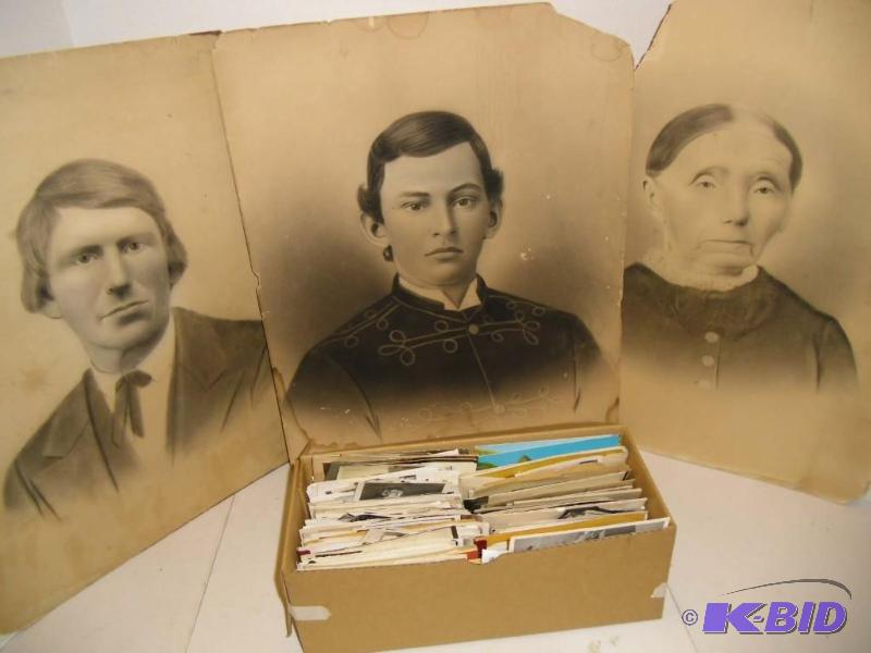 Looking Back  Collection of Antique Black and White Photographs Portraits Snapshots 1900-1960