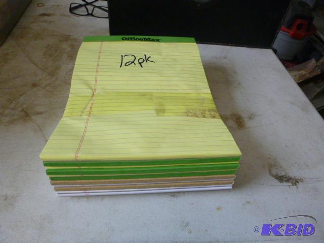 12 Pads of Writing Paper...